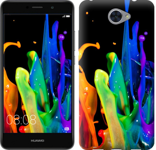 

Чохол бризки фарби на Huawei Y7 2017 581486