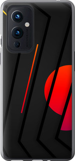 Чехол Разноцветные полосы для OnePlus 9