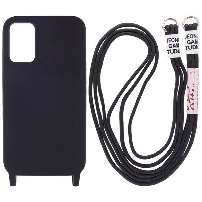 

Чохол Cord case з довгим кольоровим ремінцем на Samsung Galaxy A32 4G (Чорний) 1423574