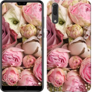 Чехол Розы v2 для Huawei P20