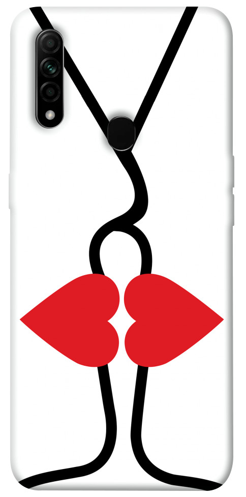 

Чехол Поцелуй для Oppo A31 1104475