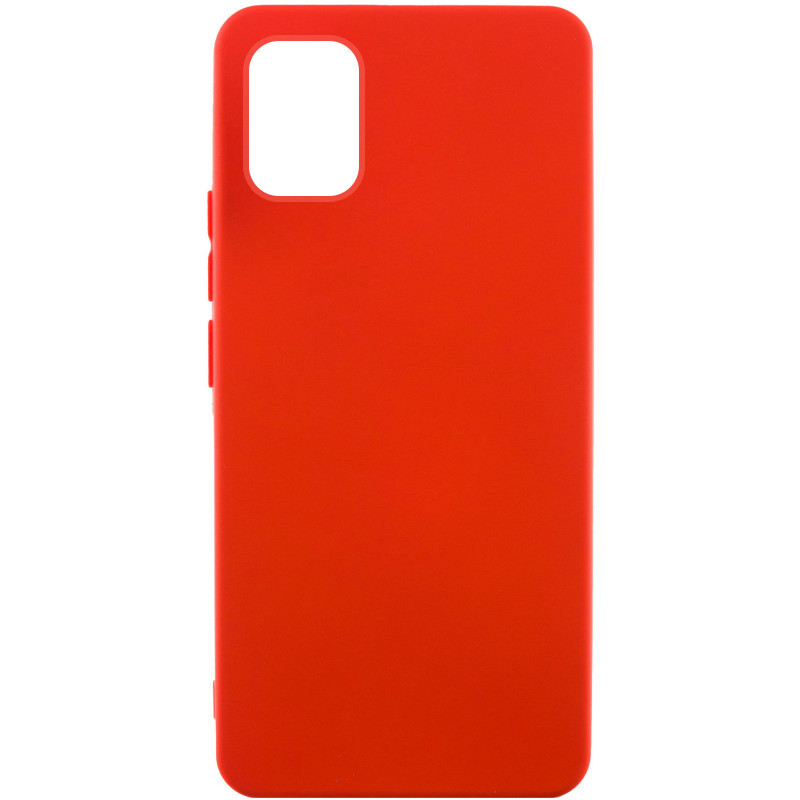 Чохол Silicone Cover Lakshmi (AA) на Samsung Galaxy A51 (Червоний / Red)