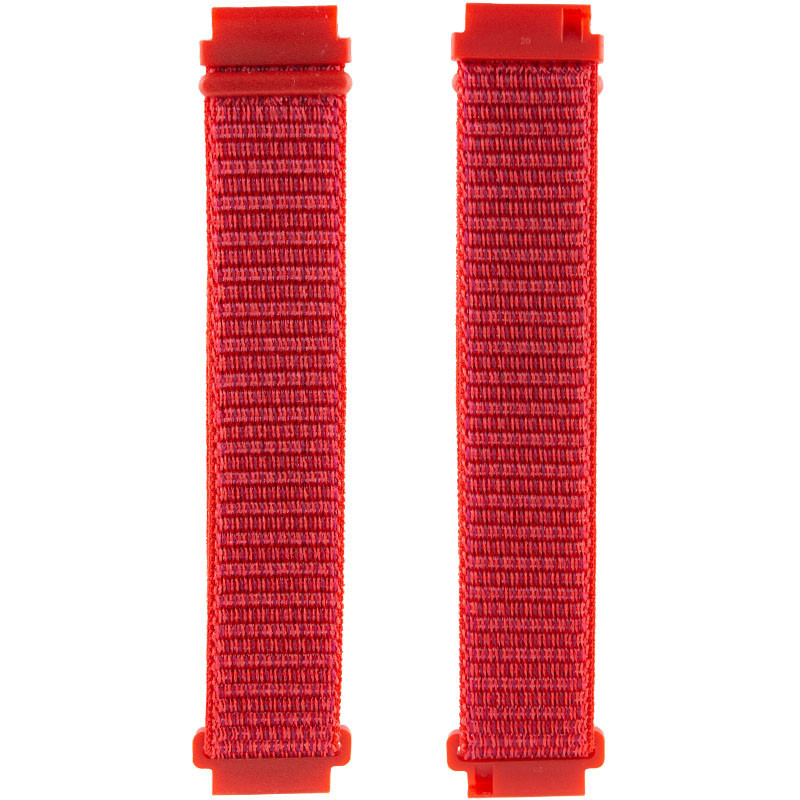 Фото Ремешок Nylon для Smart Watch 20mm (Красный / Red) на vchehle.ua