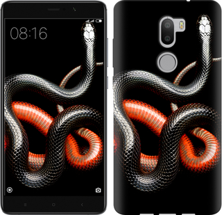 

Чохол Червоно-чорна змія на чорному тлі на Xiaomi Mi 5s Plus 482219