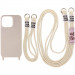 Чехол TPU two straps California для Apple iPhone 11 (6.1") (Бежевый / Antique White)