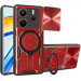 Ударопрочный чехол Bracket case with Magnetic для Xiaomi Redmi Note 14 5G (Red)