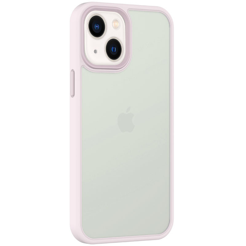

TPU+PC чохол Metal Buttons на Apple iPhone 13 (6.1") (Рожевий) 1215157