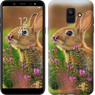 

Чехол Кролик и цветы для Samsung Galaxy A6 2018 656647