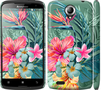 

Чохол Тропічні квіти v1 на Lenovo S820 844978