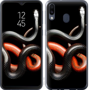 

Чохол Червоно-чорна змія на чорному тлі на Samsung Galaxy A20e A202F 743171