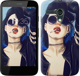 

Чехол Девушка на стиле для Motorola Moto G 643976