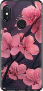 Чохол Пурпурна сакура для Xiaomi Redmi Note 5 Pro