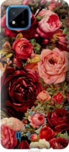 Чехол Цветущие розы для Realme C20A