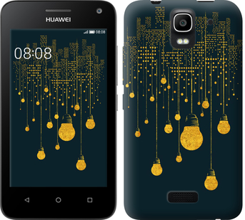 

Чохол Ілюстрація нічного міста на Huawei Ascend Y3C 592480