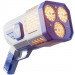 Пистолет с мыльными пузырями SHT 333-16 на 36 отверстий + 2xbottle 150ml (Blue)