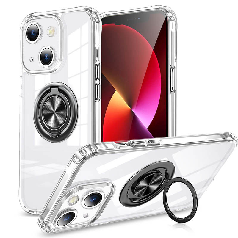 TPU+PC чехол Kickstand для Apple iPhone 13 (6.1")