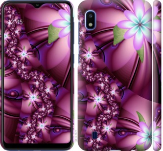 Чехол Цветочная мозаика для Samsung Galaxy A10 2019 A105F