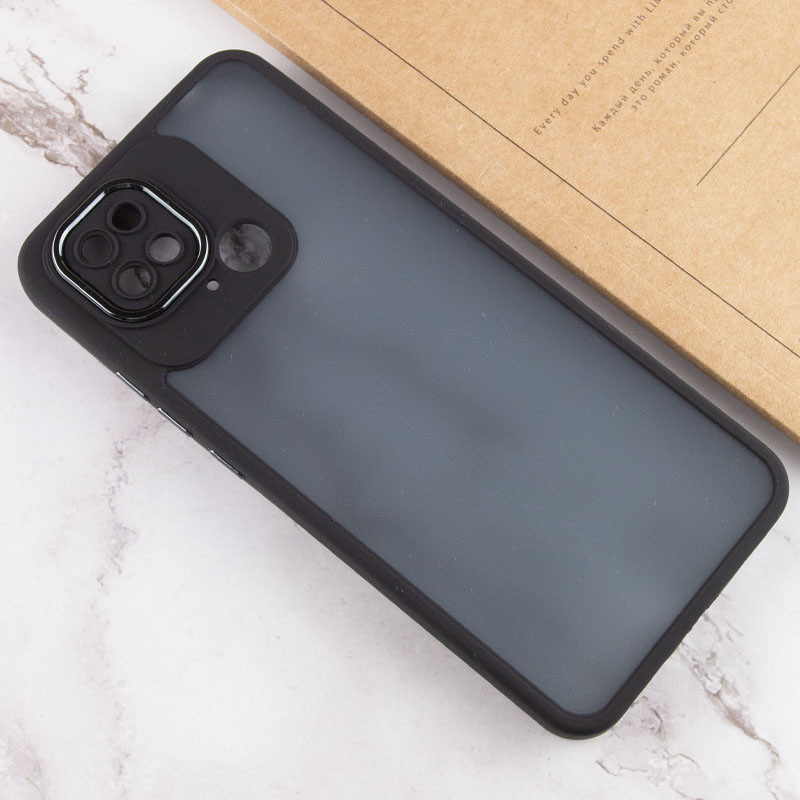 TPU+PC чохол Accent на Xiaomi Redmi 10C (Black) в магазині vchehle.ua