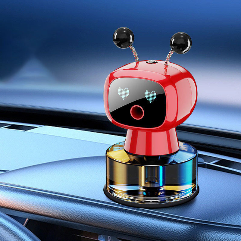 Фото Ароматизатор/освежитель воздуха в машину Smart Robot in Love (Red) на vchehle.ua