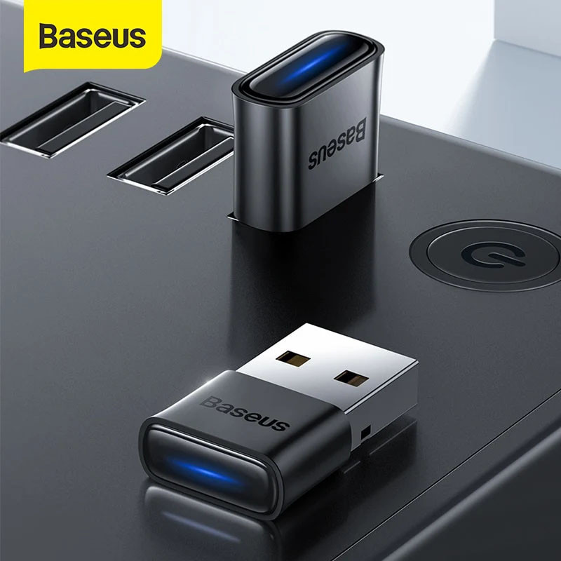 Фото Bluetooth адаптер Baseus BA04 (ZJBA) (Чорний) на vchehle.ua