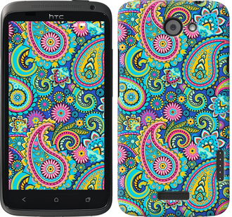 

Чехол индийский огурец для HTC One X 595154