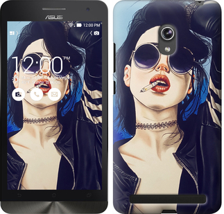 

Чохол Дівчина на стилі на Asus ZenFone 6 A600CG 643996
