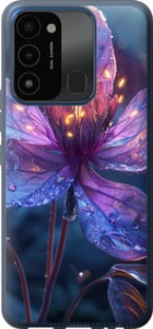 Чохол Магічна квітка на Tecno Spark 8C KG5k