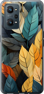 

Чохол Кольорове листя на Realme GT Neo 2 1629675