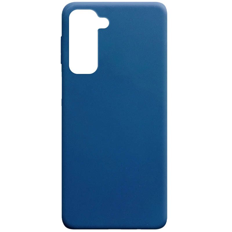 

Силіконовий чохол Candy на Samsung Galaxy S21 (Синій) 1101154