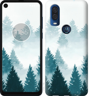 

Чехол Акварельные Елки для Motorola One Vision 862872