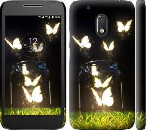 Чехол Бабочки для Motorola Moto G4 Play