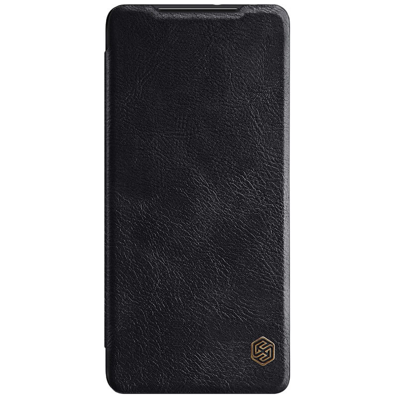 

Кожаный чехол (книжка) Nillkin Qin Series для Samsung Galaxy S21 Ultra (Черный) 1097544