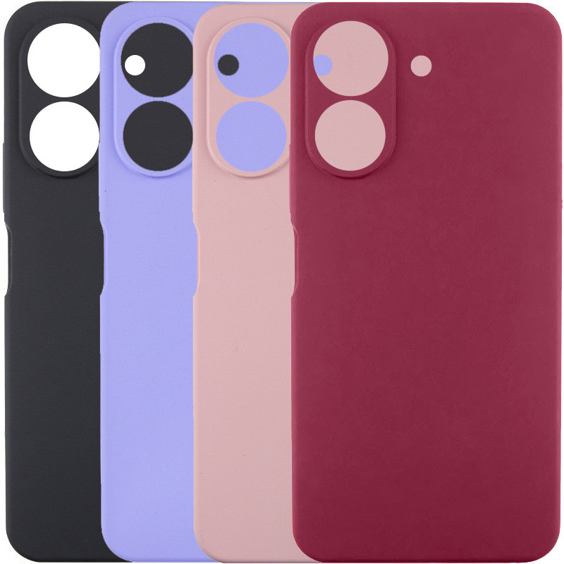 Чехол TPU GETMAN Liquid Silk Full Camera для Xiaomi Redmi 13C / Poco C65