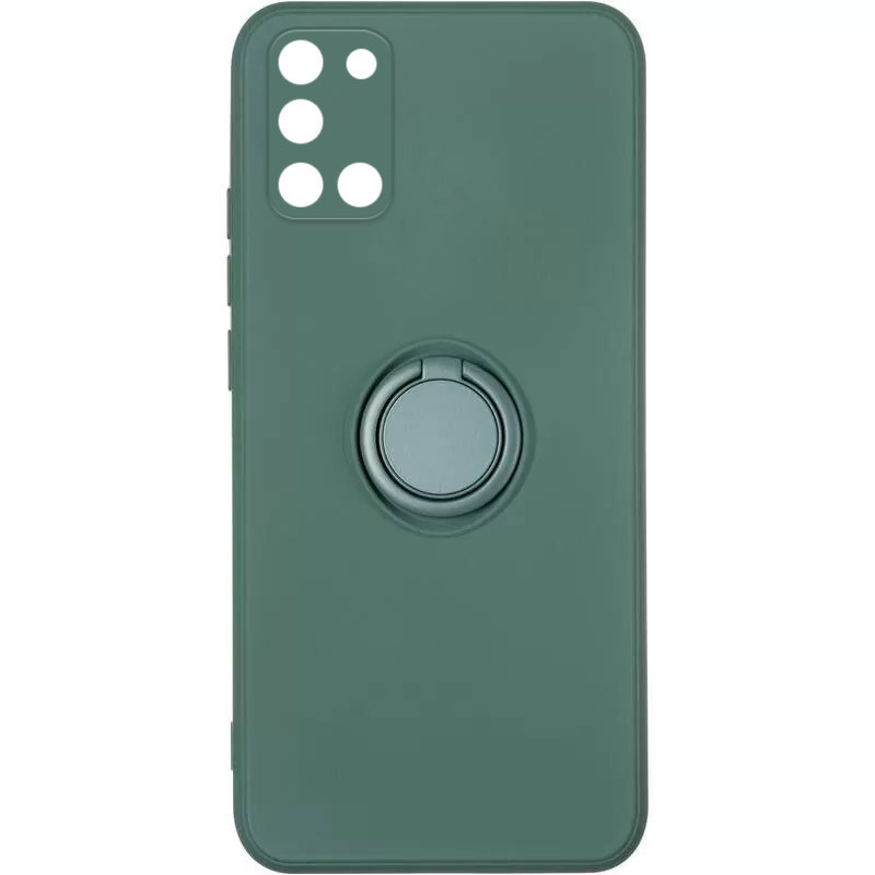 

Чохол TPU Candy Ring Full Camera на Samsung Galaxy A31 (Зелений / Pine green) 1133047