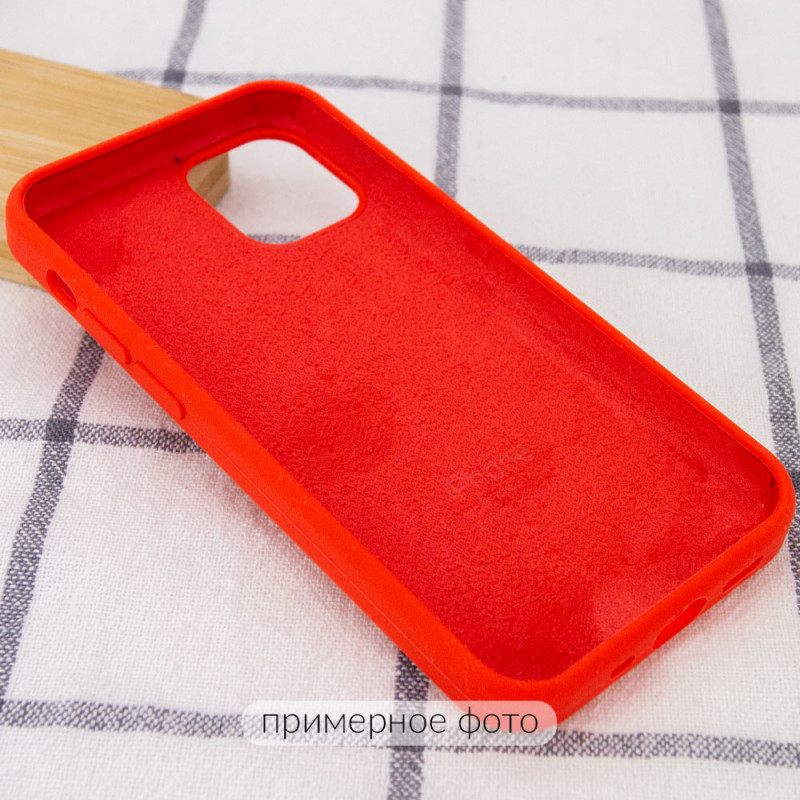 Фото Чохол Silicone Case Full Protective (AA) на Apple iPhone 16 (6.1") (Червоний / Red) в маназині vchehle.ua