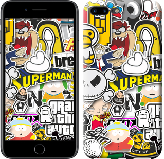 

Чохол Popular logos для iPhone 7 plus (5.5'') 627759