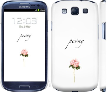 

Чохол Півонія на Samsung Galaxy S3 i9300 754251