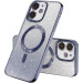 TPU чехол Delight case with Magnetic Safe с защитными линзами на камеру для Apple iPhone 11 (6.1") (Серый / Lavender Gray)
