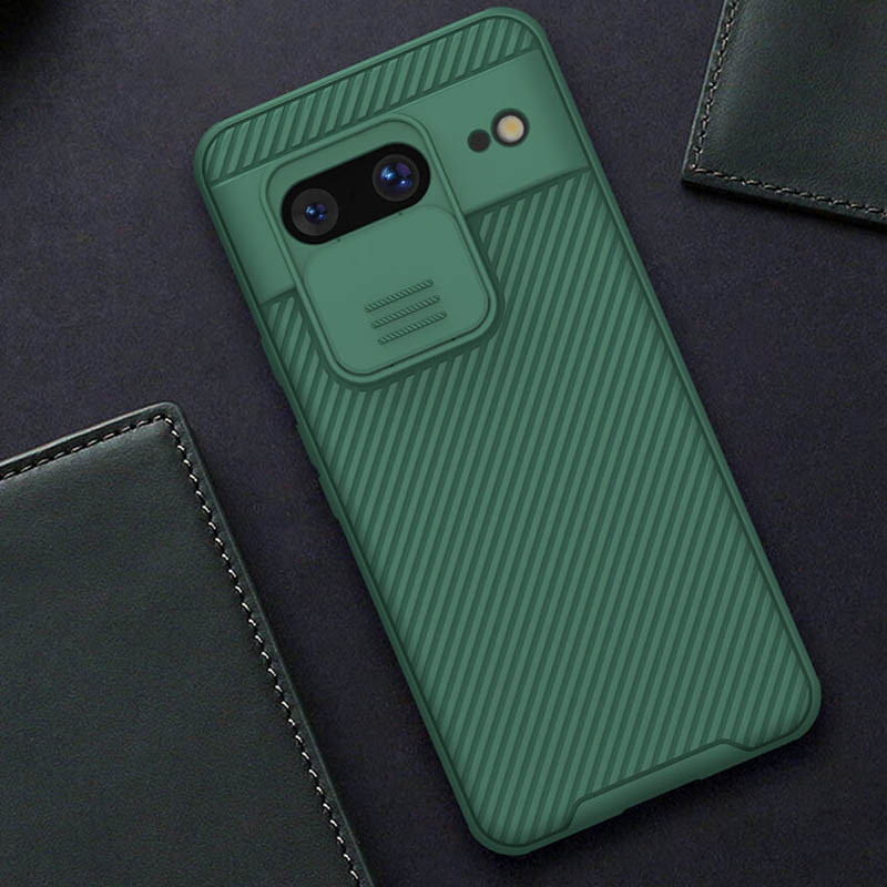 Заказать Карбоновая накладка Nillkin CamShield Pro для Google Pixel 8 (Deep Green) на vchehle.ua