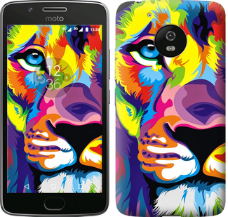 

Чехол Разноцветный лев для Motorola Moto G5 639590