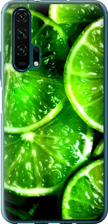 Чехол Зелёные дольки лимона для Huawei Honor 20 Pro
