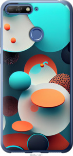 

Чохол Горошок абстракція на Huawei Honor 7C 1543644