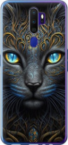 Чехол Кошка для Oppo A5 2020