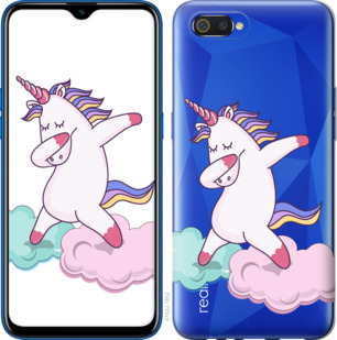 

Чехол Единорог для Realme C2 917879