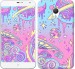 Чехол Розовая галактика для Meizu MX3