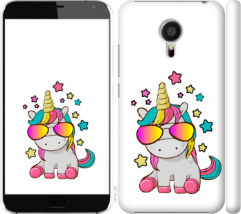 

Чохол Єдиноріг в окулярах на Meizu MX5 911758
