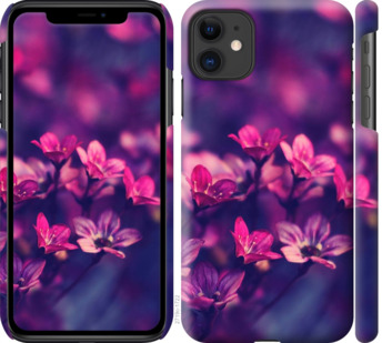 

Чехол Пурпурные цветы для iPhone 11 776919