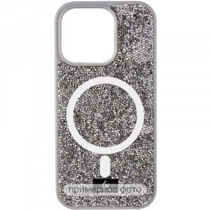 TPU чохол Bling World Rock Diamond with Magnetic Safe на Apple iPhone 15 (6.1")