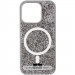 TPU чехол Bling World Rock Diamond with Magnetic Safe для Apple iPhone 15 (6.1") (Grey)