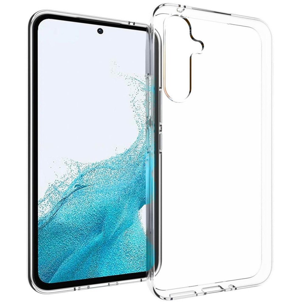 Фото TPU чехол Epic Transparent 1,0mm для Samsung Galaxy A34 5G (Бесцветный (прозрачный)) на vchehle.ua